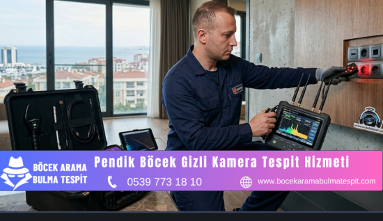 Pendik Böcek Gizli Kamera Tespit Hizmeti