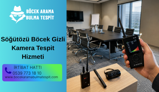 Söğütözü Böcek Gizli Kamera Tespit Hizmeti