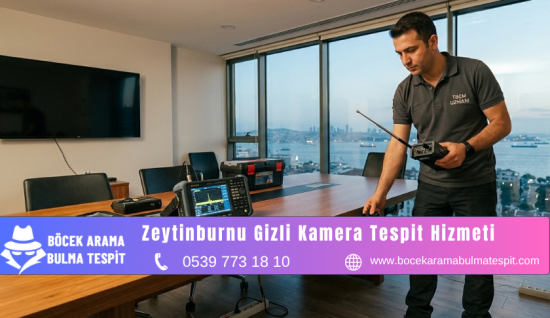 Zeytinburnu Gizli Kamera Tespit Hizmeti